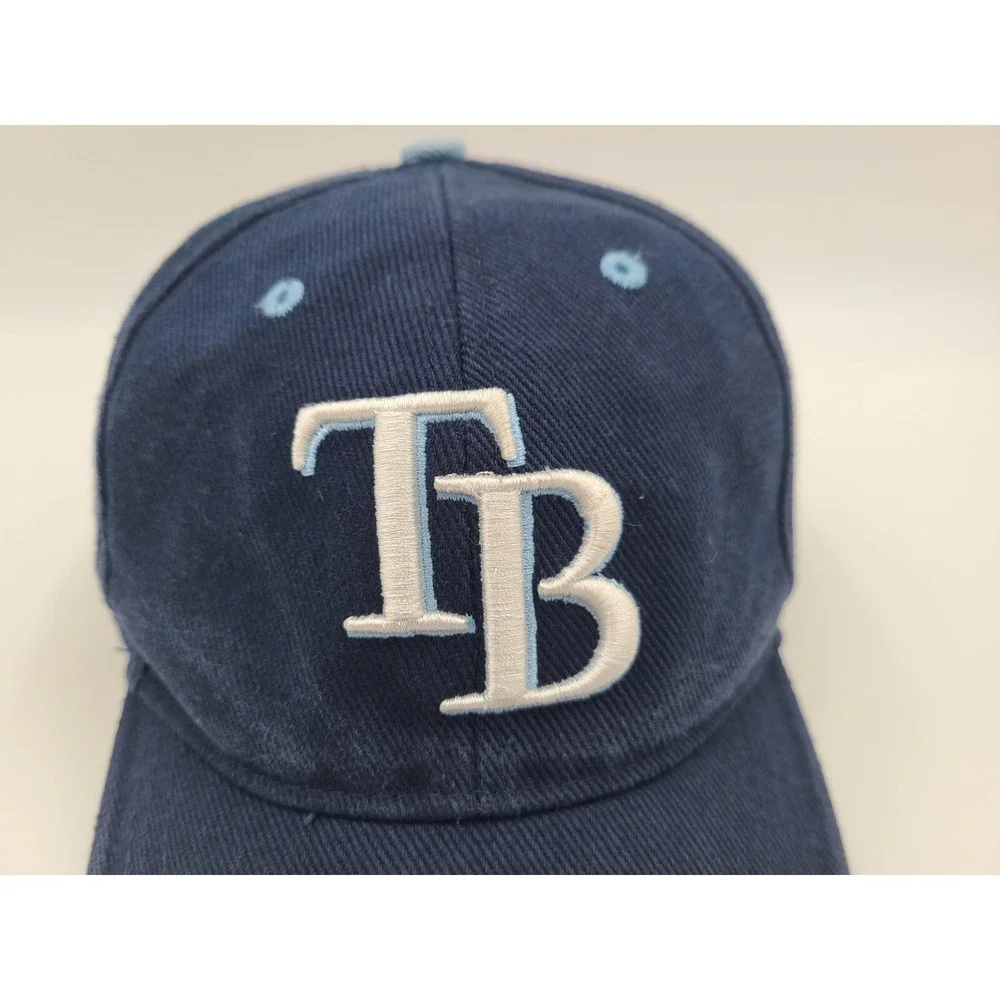 Kids Tampa Bay Rays Fan Favorite Adjustable Hat Cap Boys Girls MLB Baseball Blue